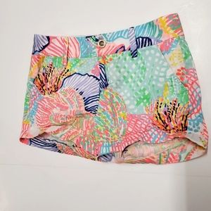 Lilly Pulitzer 19277 Callahan Short Roar of the Seas Multi. Size 00